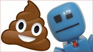  Stikbot Pooping on the Toilet   - (Stikbot fart fail LEGO Stop Motion Animation) #Stikbot