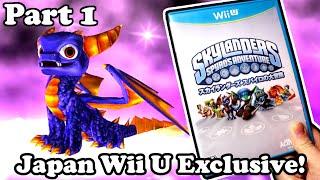 Skylanders Spyro's Adventure Wii U Gameplay (RARE JAPANESE VERSION!) Part 1