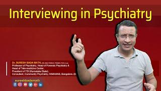 Psychiatric interview I Interviewing skills in mental healthcare settings I