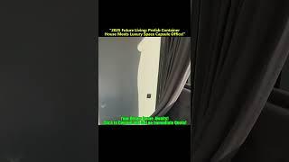2025 Future Living: Prefab Container House Meets Luxury Space Capsule Office!#siristar