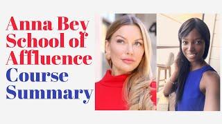 Anna Bey School of Affluence Course SUMMARY// Step 1 of The 7 Step formula to High  Society