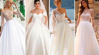 100+ Stunning and Stylish Wedding Dresses for 2024: A-line, Mermaid, Ball gowns, Long Sleeve.