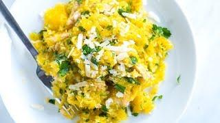 Parmesan Spaghetti Squash with Chicken Recipe