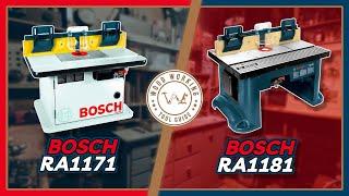 Bosch RA1171 vs. RA1181: Which Router Table is Right for You?