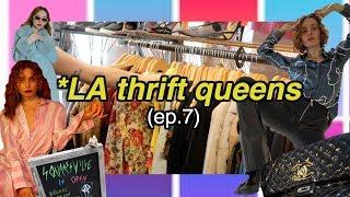 LA Thrift Queens #7 + come thrifting with us for NYFW 2020 (LUXURY EDITION!!)