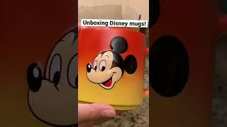 #disneymugs #unboxing #youtubeshorts  #shortsfeed  #mickeyandfriends