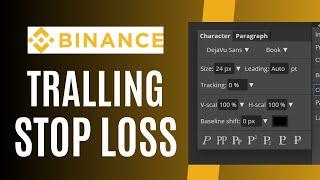 Trailing stop loss binance