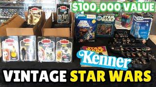 One of the GREATEST VINTAGE Kenner STAR WARS Collections EVER!