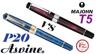 Asvine P20 vs. Majohn T5: Battle of the Budget Fountain Pens!