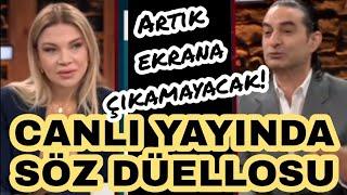 CANLI YAYINDA KAVGA AYRILIK GETİRDİ...