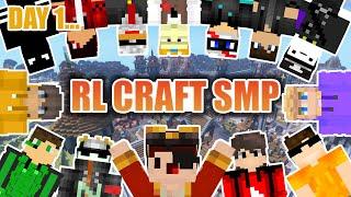 ارال کرفت اما با 20+ یوتیوبر اس ام پی زدیم! RLCraft SMP Episode 1