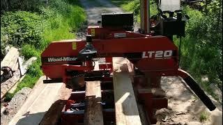 Wood-Mizer LT 20, ein geniales, kleines , mobiles Sägewerk