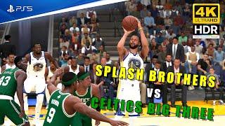 NBA 2K24 [PS5 4K HDR] Battle of the Champions '08 Celtics vs '17 Warriors Paul Pierce vs Steph Curry