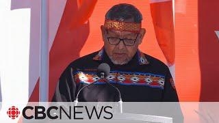 Residential school survivor Dennis Saddleman shares poem about his experience