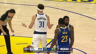 Draymond Green had to let Klay Thompson hear it after his technical foul  | NBA on ESPN