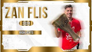 ZAN FLIS - CENTRAL DEFENDER / LEFT BACK - NK ROGASKA - SVN - 2024