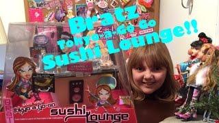 Flea Market Finds! Unboxing Bratz World Tokyo-A-Go-Go Sushi Lounge Playset! #tbt