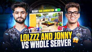 LoLzZz & Jonathan vs Whole server | Best Clutch Moments