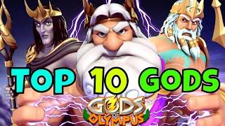 New Top 10 Gods 2018 | Gods Of Olympus