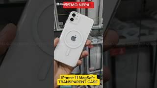 IPhone 11 Magsafe Transparent Case. #gizmonepal #shorts #iphone11 #transparentcase #berlia