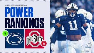 College Football Power Rankings Week 15: Penn State CRACKS Top 3, Ohio State TANKS with rough loss