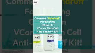 Treat Your Dandruff With This Home Treatment! #vcare #dandruff