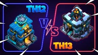 TH12 VS TH13 MAX | ROYAL GHOST CAN EASILY 3 STAR TH13 MAX | BEST TH12 STRATEGY | CLASH OF CLANS