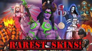 The Rarest Overwatch Skins for every Hero! (2023)