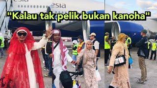 Jemaah Haji Indonesia Pulang Ke Tanah Air Siap Berbaju Labuci - “Macam Nak Pergi Dinner”