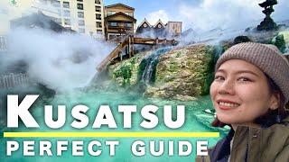 GUNMA TOP11 Things to do in Kusatsu Onsen Town️  Japan travel vlog