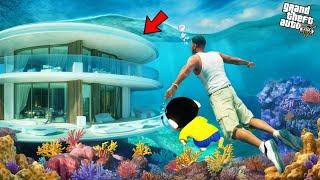 Franklin Buy Luxury Water House To Surprise Shinchan in GTA 5!