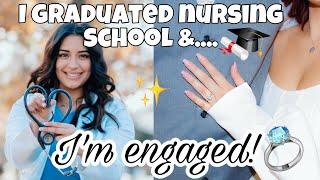 Life/Vlogmas Update: I Graduated Nursing School & I'M ENGAGED!