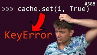 debugging a broken cache!