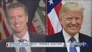 Gov. Newsom reacts to 'terrible' election results on podcast