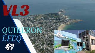 VL3 flight to Quiberon - Morbihan LFEQ