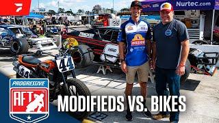 NASCAR Meets American Flat Track: Ryan Newman And Brandon Robinson Trade Speed Secrets