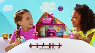 Squishville Ski Chalet Mega Playset Commercial