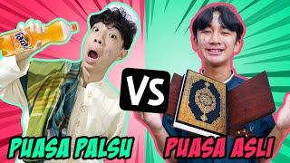 ANAK PUASA ASLI VS PUASA PALSU ! Drama Parodi Lucu | Superduper Ziyan VS CnX Adventurers