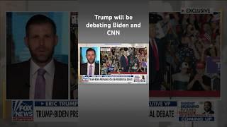 Eric Trump talks the upcoming debate, Trump’s campaign #foxnews
