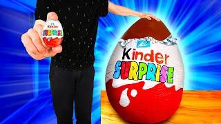 Riesen Kinder Surprise | So bauen Sie das größte DIY-Kinder Surprise der Welt von VANZAI KOCHEN