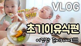 초기이유식 이것만 준비하세요 feat. 토핑이유식, 감성X 가성비O 이유식용품, 아기 이유식 적응기