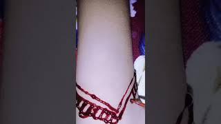 viral mehndi shorts video by hamna fashion geek