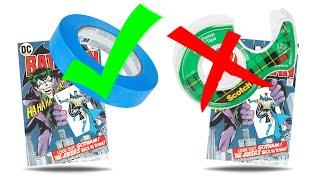 How to Tape Your Comic Books CORRECTLY!