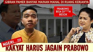 GIBRAN PAMER MAINAN MAHAL: RAKYAT HARUS JAGAIN PRABOWO JANGAN SAMPAI DIGANTI GIBRAN