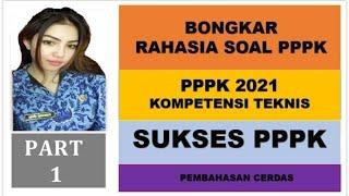 pembahasan soal pppk 2021 kompetensi teknis