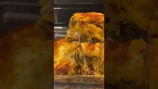 Pastelon de platano maduro ( plantain lasgna)