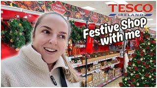 IRISH Supermarket Tesco at Christmas