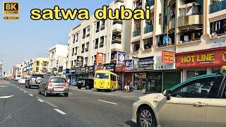 (8K) satwa Dubai road trip March 9, 2023