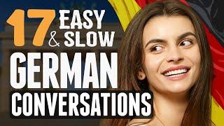 Learn GERMAN: All the Basics in 2 Hours! (Easy & Slow Conversation Course for Beginners)