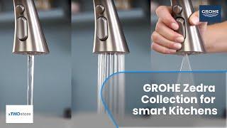 Reinventing Kitchen Life with GROHE Zedra Collection | xTWOstore